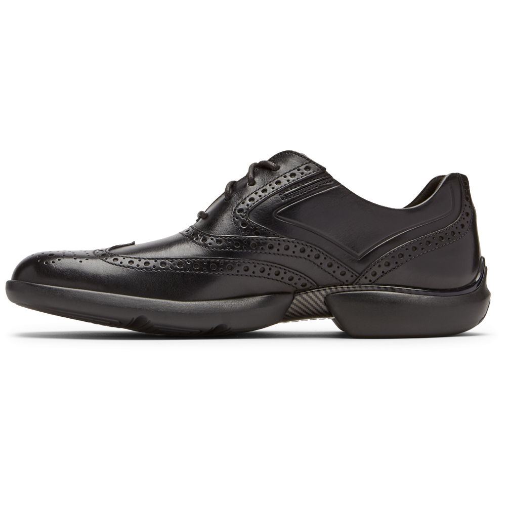 Rockport Snøre Sko Herre Svart - Total Motion Advance Wingtip - OHER28764